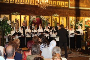 Хор храма в Болгарии на фестивале
